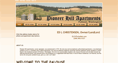 Desktop Screenshot of pioneerhillapartments.com